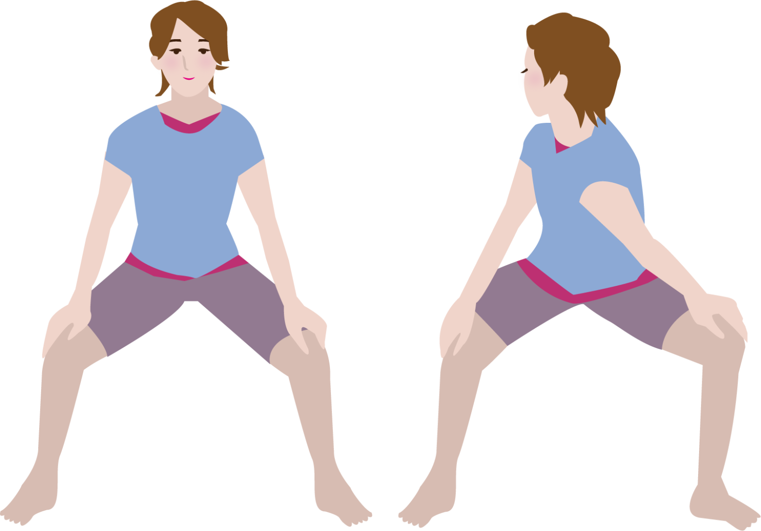 変形性膝関節症ーストレッチ変形性膝関節症には股関節のストレッチが良いですよ
